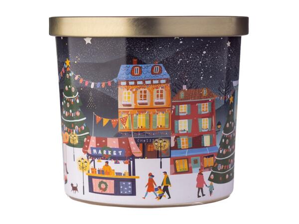 Sugared Snow Scented Winter Candle
