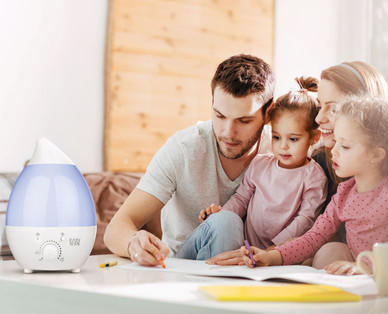 EASYHOME LED-Ultraschall-Luftbefeuchter