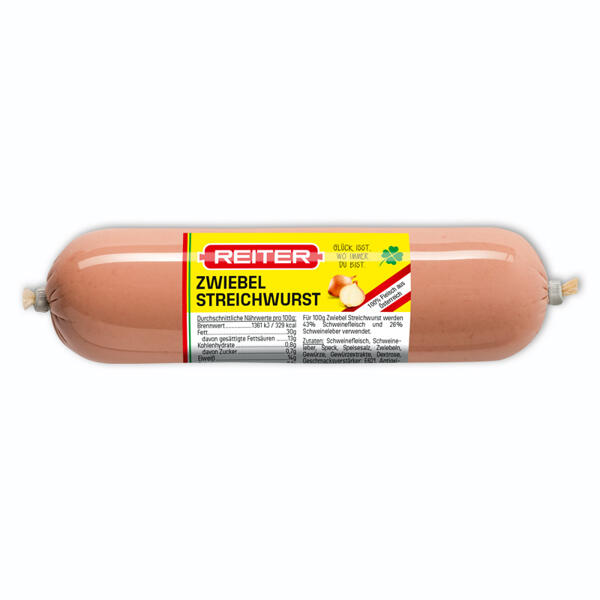 Zwiebel Streichwurst