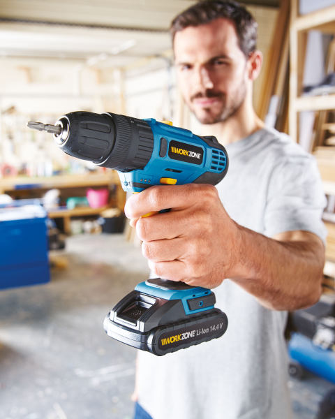 14.4V Li-Ion Cordless Hammer Drill