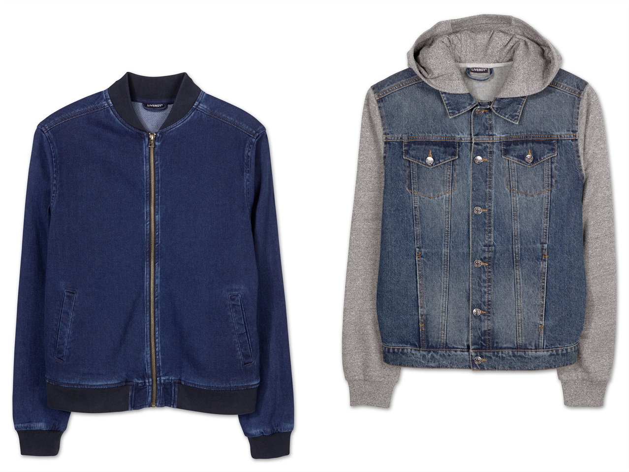 LIVERGY(R) Herren Jeansjacke1