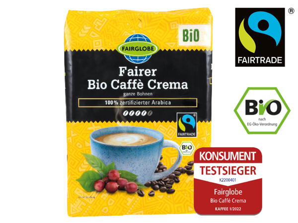 Bio Fairtrade Caffè Crema