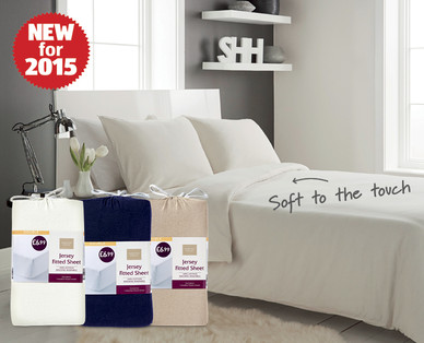 Jersey Fitted Sheet Single