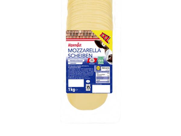 Mozzarella in Scheiben