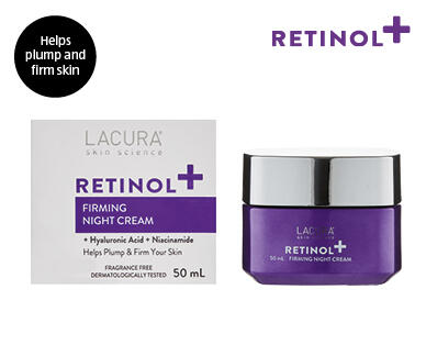 Lacura Skin Science Retinol+ Face Care for Night 50ml-15ml
