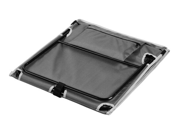 Grey Crivit Beach Lounger