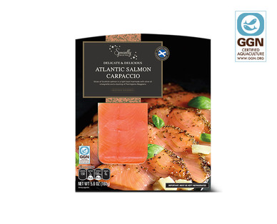 Specially Selected Salmon Carpaccio