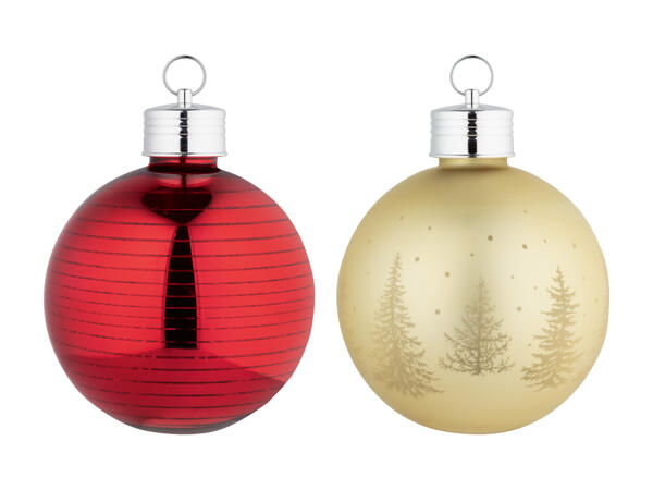 LIVARNO HOME(R) LED-glasjulekugle