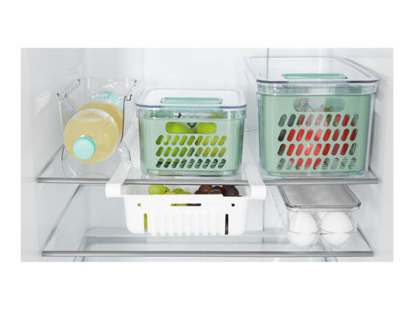 Ernesto Fridge Organisers - Bottle holder / Clip on Box / Egg Box