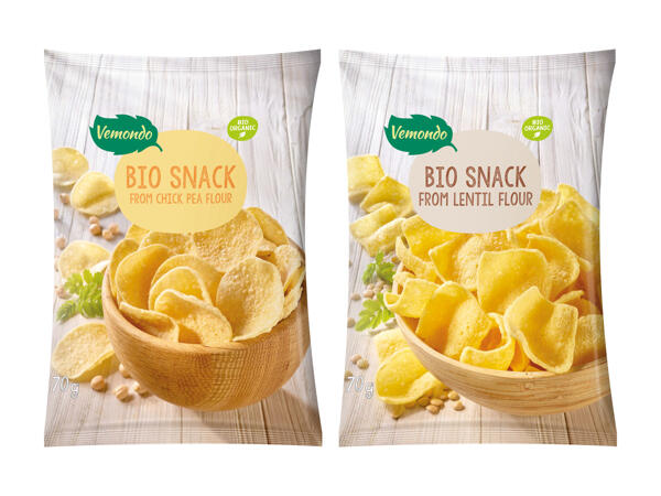 Chips de légumineuses bio