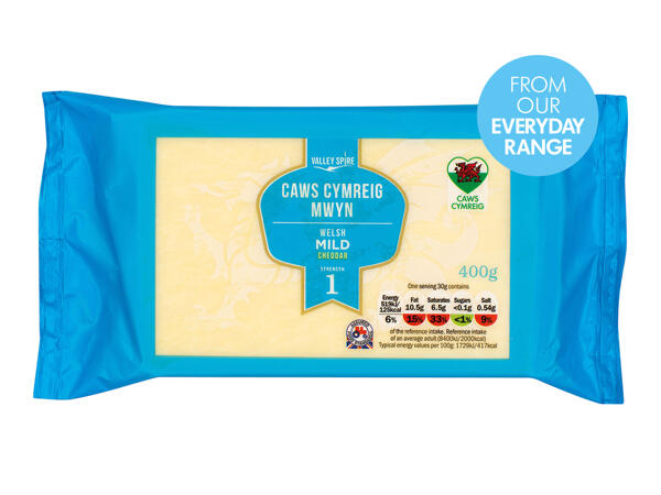 Valley Spire Welsh Cheddar