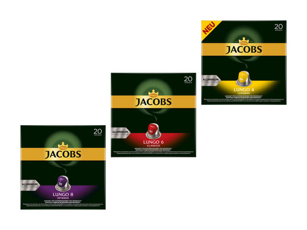 Capsules de café en aluminium Jacobs