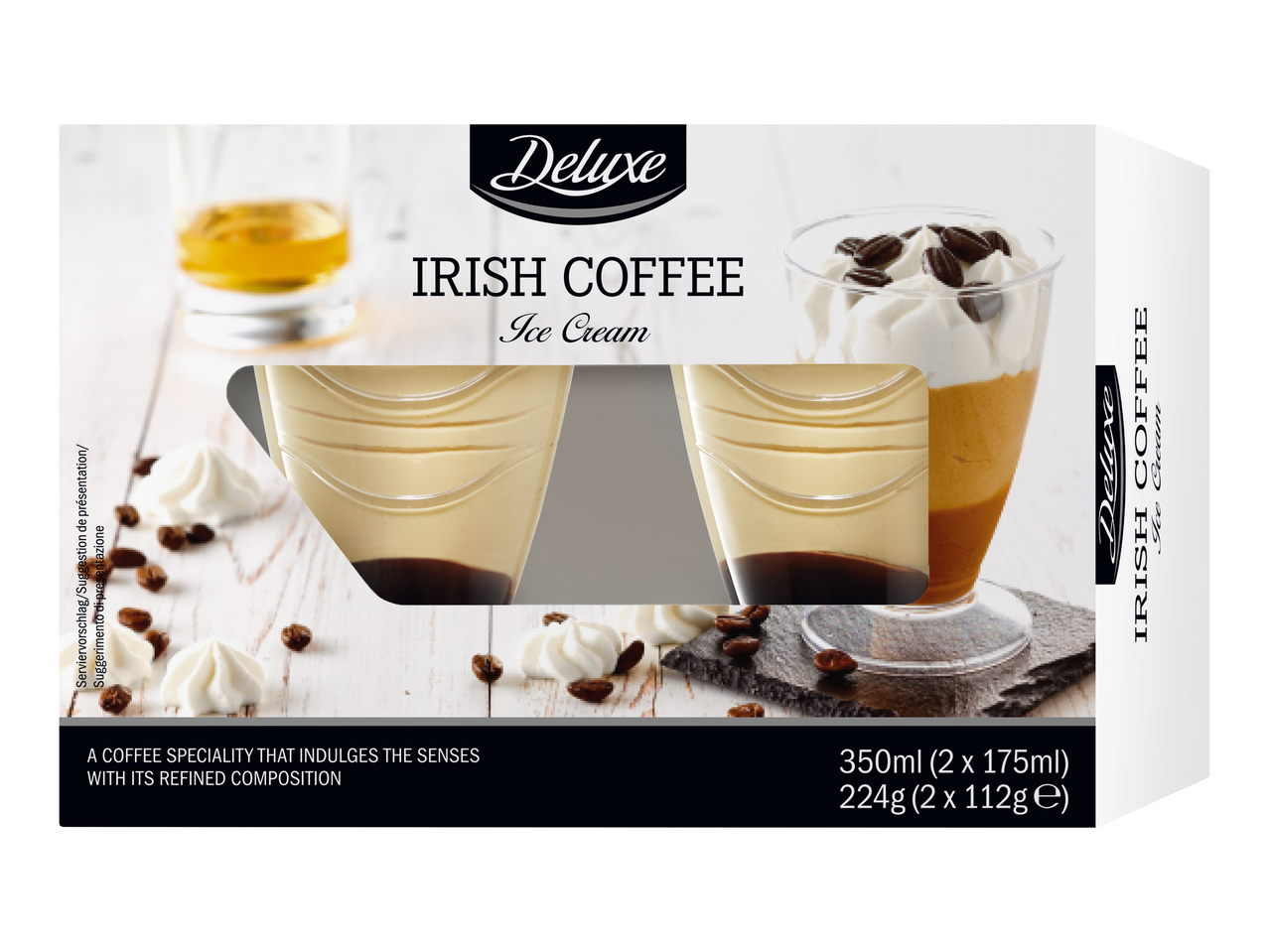 Glace à l'Irish coffee
