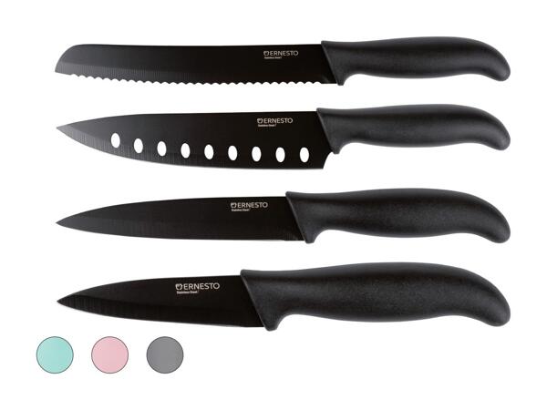 Set de couteaux en acier inox, 4 pièces