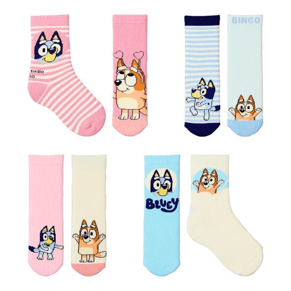 BBC STUDIOS(R) 				Chaussettes Bluey(R), 2 paires