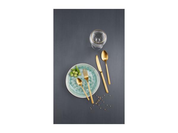 Livarno Home Stainless Steel Cutlery Set - 16-Piece Set