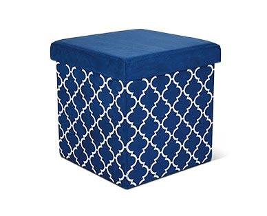 SOHL Furniture Foldable Storage Ottoman
